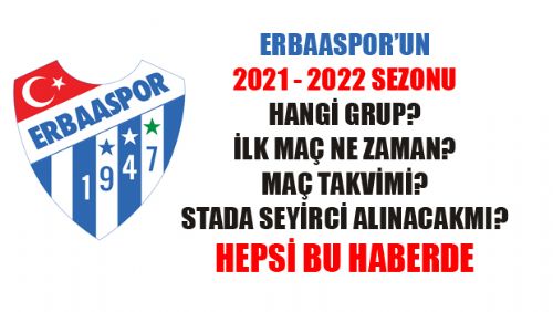 ERBAASPOR 2021-2022 SEZONU